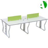 AS-A2657-2412 Stable Supply Stylish Office Desk Furniture with Ample Storage Solutions