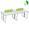 AS-A2657-2412 Stable Supply Stylish Office Desk Furniture with Ample Storage Solutions