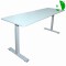 AS-A2040WHE-1206 Fast Delivery Executive Folding Study Front Ajustable Computer Reception Wholesale Market Standing Height Quality Desk