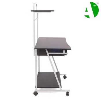 AS-A2629BK Fast Delivery Elegant Black Wood Modern Office Table for Hotels