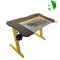 AS-A2008R-1206 High-Quality Cheap Stylish Gaming Desk with Cable Management and RGB Lighting