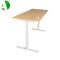AS-A2040WHE-1406 (Panel Oak)Source Factory Ergonomic Modern Office Desk with Storage and Cable Management