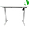 AS-A2043WHE-1206 Source Factory Adjustable White Gaming Desk for Ultimate Comfort and Style