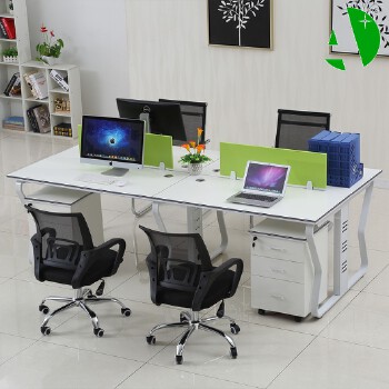 AS-A2657-2412 Stable Supply Stylish Office Desk Furniture with Ample Storage Solutions