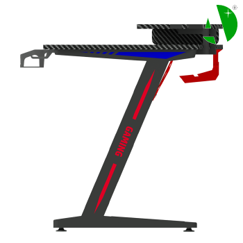 AS-A2020R-1407 Factory Direct Ergonomic Adjustable Standing Desk with Laptop Stand for Home Office