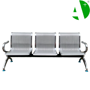 AS-D2861 Wholesale Supplier Durable Metal Waiting Chair for Airports and Hospitals
