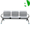 AS-D2861 Wholesale Supplier Durable Metal Waiting Chair for Airports and Hospitals