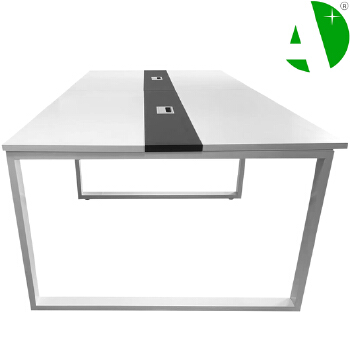 AS-A2654M-2412 Stable Supply Sleek Minimalist Office Desk for Small Spaces and Home Use