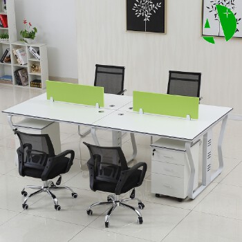 AS-A2657-2412 Stable Supply Stylish Office Desk Furniture with Ample Storage Solutions