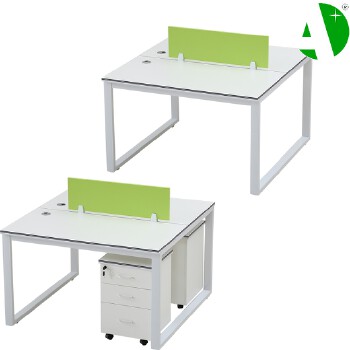 AS-A2654-1212 Stable Supply Modern Ergonomic Office Desk with Spacious Work Surface