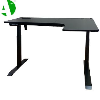 AS-A2037RE-1410 Fast Delivery Modern Adjustable Height LED Gaming Desk for Ergonomic Workspaces
