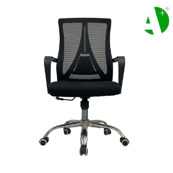 AS-B2882 Bulk Price Stylish Mesh Conference Chair with Adjustable Height and Lumbar Support