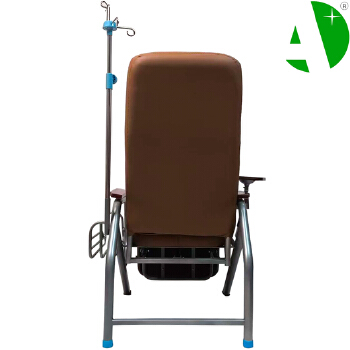 AS-D4003 Hospital Infusion Chair Foshan Furniture with Five-Inch Brake Wheels