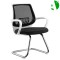 AS-D2839WH Comfortable Budget Premium Conference Chair with Breathable Mesh and Cushioned Seat