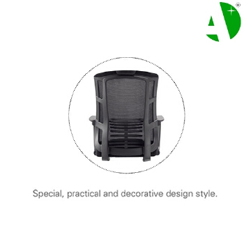 AS-D2852 Wholesale Supplier Ergonomic Office Chair From Foshan for Home and Workplace Comfort