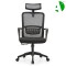 AS-C2782 Mesh Wooden Conference Plastic Nylon Swivel Home Chair Office Furniture