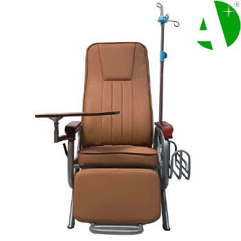 AS-D4003 Hospital Infusion Chair Foshan Furniture with Five-Inch Brake Wheels