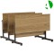 AS-A2683-1204 High-Quality Cheap Versatile Training Desk Ideal for Workshops and Seminars
