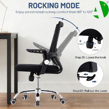 AS-B2799 Ergonomic Home Office Chair with Sleek Design for Productivity