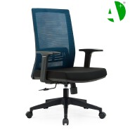 AS-B2072 Comfortable Budget Stylish High-Back Office Chair with Lumbar Support Features
