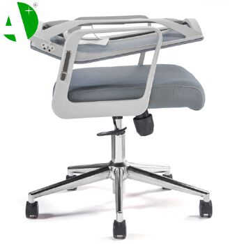AS-B2101GY Factory Price Computer Parts Plastic Folding Adjustable Home Modern Furniture Office Chair