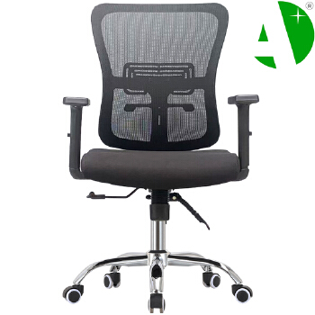 AS-B2774 Stable Supply Ergonomic Metal Office Chair with Contemporary Design Features