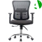 AS-B2774 Stable Supply Ergonomic Metal Office Chair with Contemporary Design Features