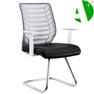 AS-D2850WH Comfortable Budget Premium Executive Office Chair for Conference Rooms and Meetings