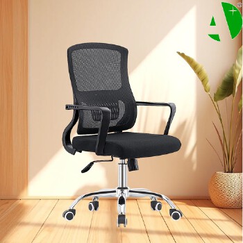 AS-B2843 Factory Fast Production Stylish Ergonomic Plastic Chair for Office and Living Spaces