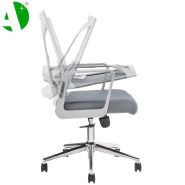 AS-B2101GY Factory Price Computer Parts Plastic Folding Adjustable Home Modern Furniture Office Chair