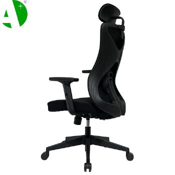 AS-C2707M Foshan Factory Ergonomic Black Nylon High Back Mesh Office Chair