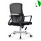 AS-B2843 Factory Fast Production Stylish Ergonomic Plastic Chair for Office and Living Spaces