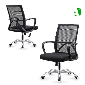 AS-B2727 Stylish Home Office Chair with Breathable Mesh Backrest
