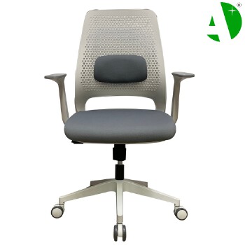 AS-B2106GY Manufactuer Conference Wooden Mesh Modern China Wholesale Market Home Furniture Gaming Study Office Chair