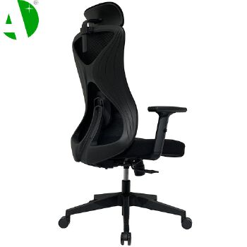 AS-C2707M Foshan Factory Ergonomic Black Nylon High Back Mesh Office Chair