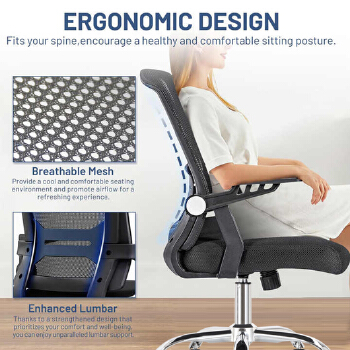 AS-B2799 Ergonomic Home Office Chair with Sleek Design for Productivity