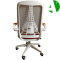 AS-B2821WH Factory Direct Sale Adjustable Boss Chair with Lumbar Support and Stylish Design