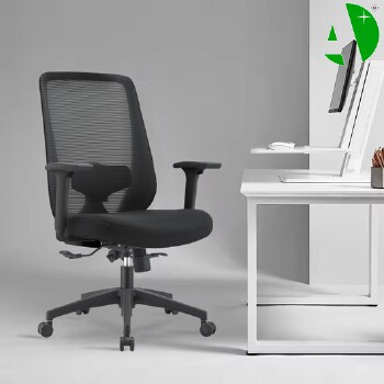 AS-B2783 Stable Supply Stylish Stainless Steel Staff Chair for Office Comfort and Support
