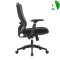 AS-B2736 High-Quality CheapStylish Plastic Office Chair with Adjustable Height and Armrests