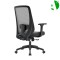 AS-B2783 Stable Supply Stylish Stainless Steel Staff Chair for Office Comfort and Support