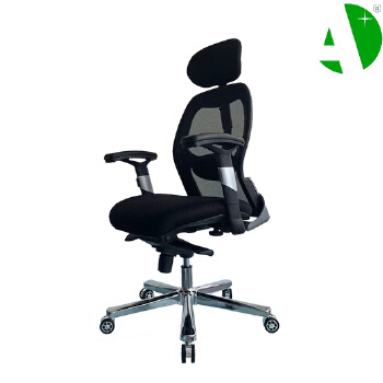 AS-C2820A Foshan Factory Adjustable High Back Office Chair with Lumbar Support and Style