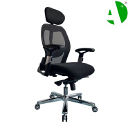 AS-C2820A Foshan Factory Adjustable High Back Office Chair with Lumbar Support and Style