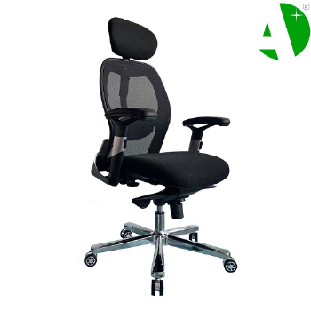 AS-C2820A Foshan Factory Adjustable High Back Office Chair with Lumbar Support and Style