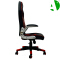 AS-C2402 Factory Price Sleek Red and Black Leather Gaming Chair for Modern Spaces