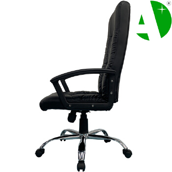 AS-B2892C Foshan Factory Ergonomic Black High Back Leather Office Chair for Comfort