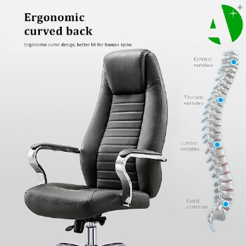 AS-B2737C Comfortable Budget Ergonomic Plastic Office Chair for Comfortable Work Environment