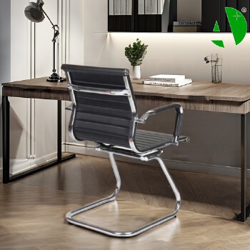 AS-D2880B Bulk Price Durable Metal Office Chair with Comfortable Cushion and Sleek Design