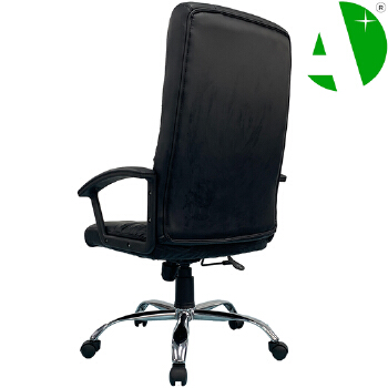 AS-B2892C Foshan Factory Ergonomic Black High Back Leather Office Chair for Comfort