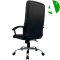 AS-B2892C Foshan Factory Ergonomic Black High Back Leather Office Chair for Comfort