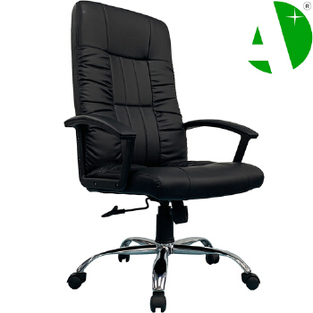 AS-B2892C Foshan Factory Ergonomic Black High Back Leather Office Chair for Comfort